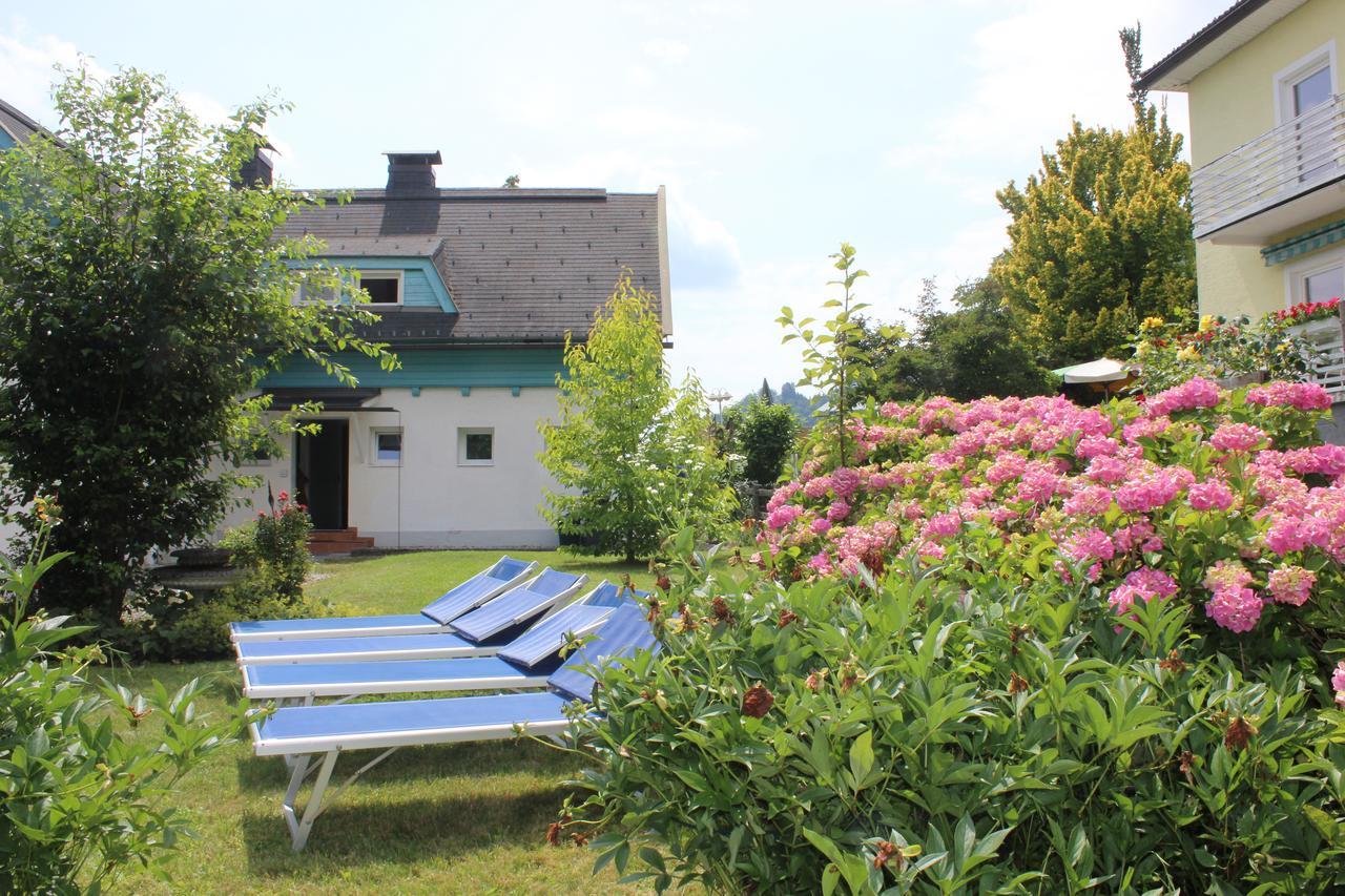 Blaues Haus Ferienwohnung Bodensdorf Ossiacher See Gerlitzen Alpe Bagian luar foto